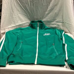 Nike Emerald Green Zip-Up Jacket